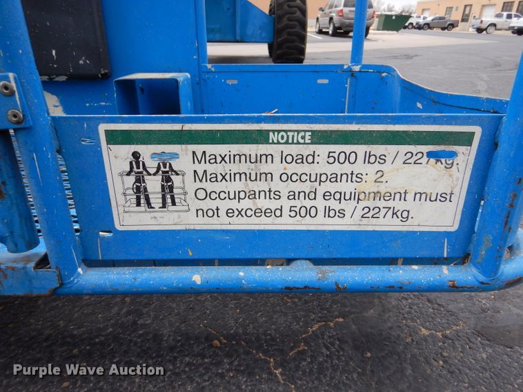 image for item LJ9985 1993 Genie Z-60/34  boom lift