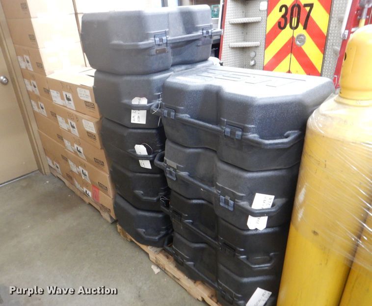 image for item MF9034 (8) MSA Firehawk SCBA units