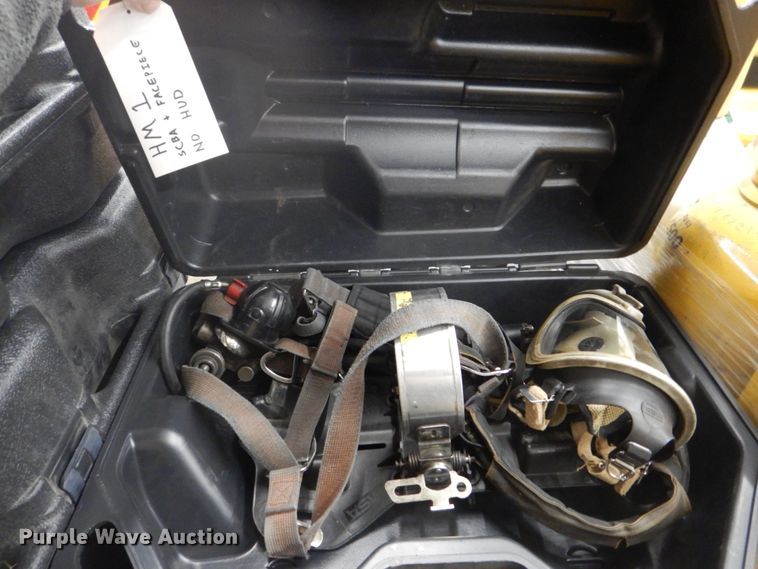 image for item MF9034 (8) MSA Firehawk SCBA units