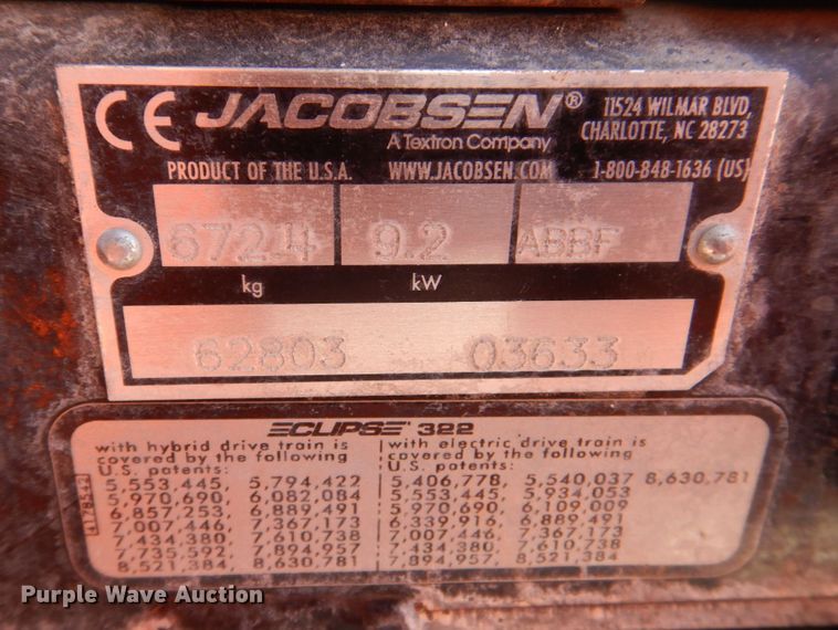 image for item MF9058 Jacobsen Eclipse 322  reel mower