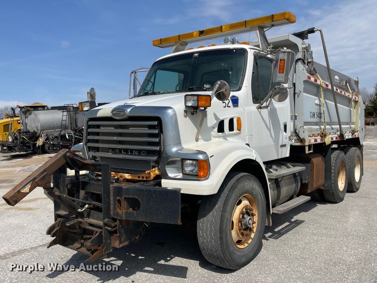 image for item MJ9585 2010 Sterling L-Line  dump truck