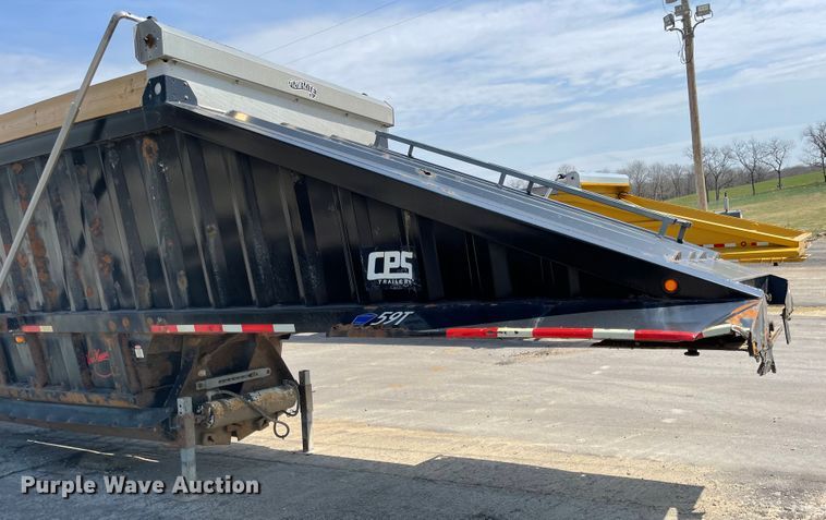 image for item MJ9586 2012 Manac SBD40  bottom dump trailer