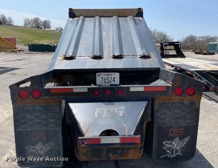 image for item MJ9586 2012 Manac SBD40  bottom dump trailer