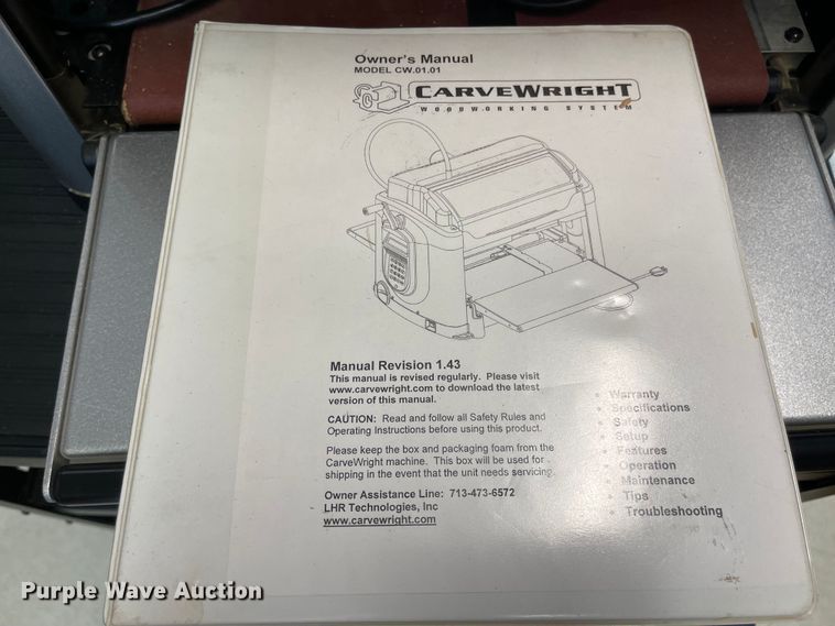 image for item MJ9644 Carvewright  wood carving system