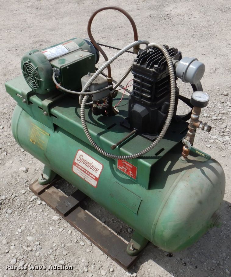 image for item MU9550 1969 Speedaire  air compressor