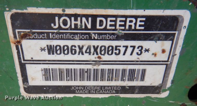 image for item MU9552 1997 John Deere Gator 6X4  utility vehicle