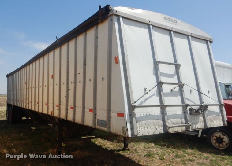 image for item DJ1256 1978 Merritt  grain trailer