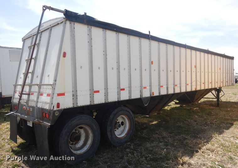 image for item DJ1256 1978 Merritt  grain trailer