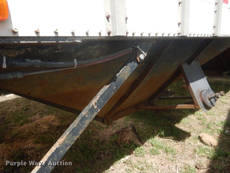 image for item DJ1256 1978 Merritt  grain trailer
