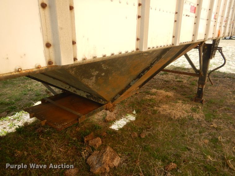 image for item DJ1256 1978 Merritt  grain trailer