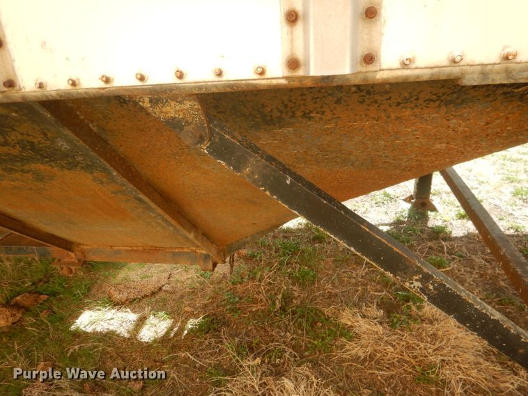 image for item DJ1256 1978 Merritt  grain trailer