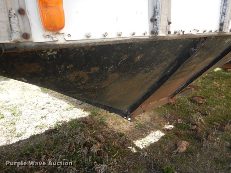 image for item DJ1256 1978 Merritt  grain trailer