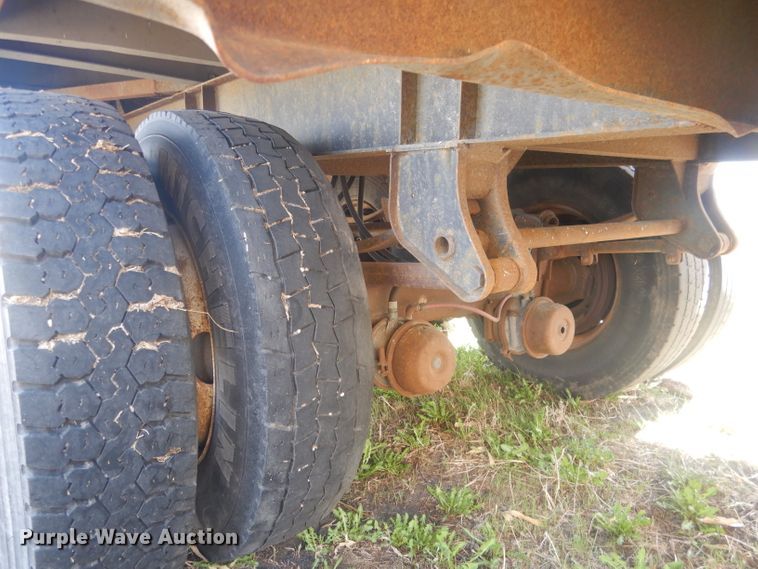 image for item DJ1256 1978 Merritt  grain trailer