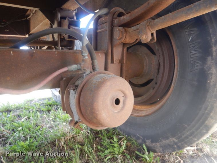 image for item DJ1256 1978 Merritt  grain trailer