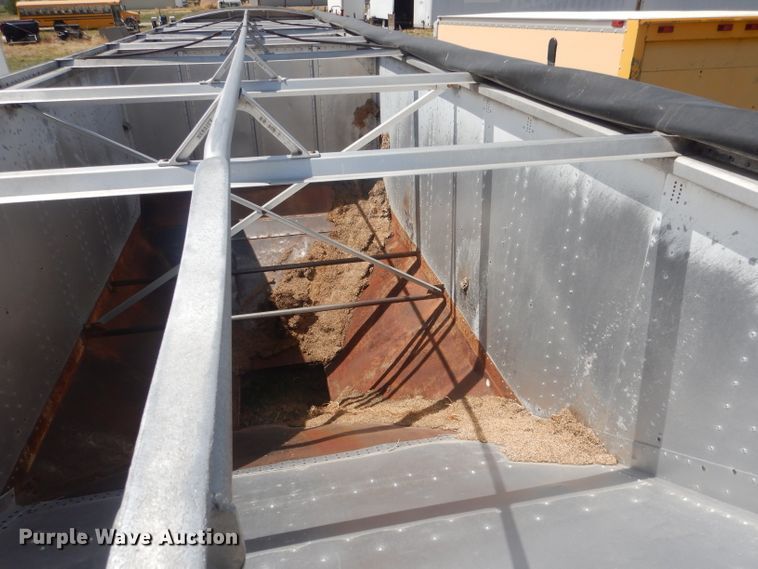 image for item DJ1256 1978 Merritt  grain trailer