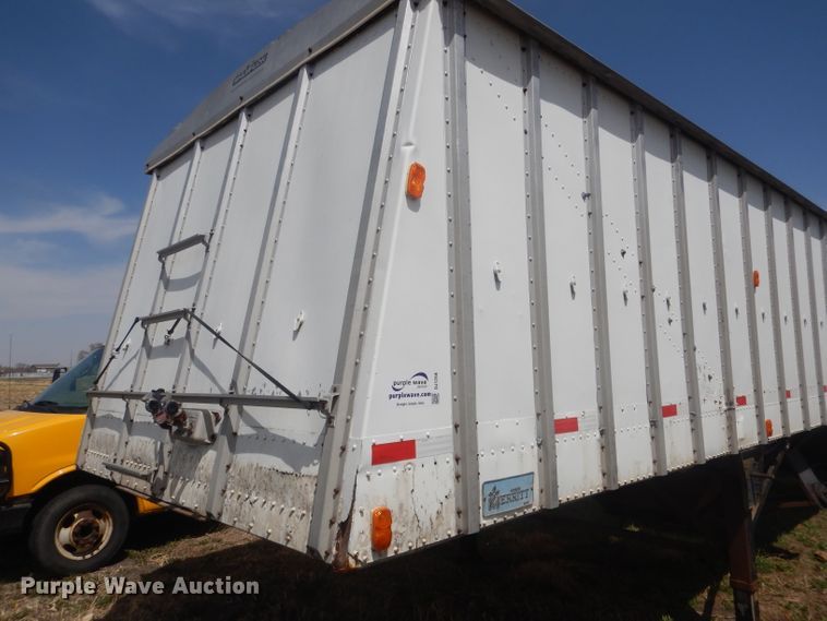image for item DJ1256 1978 Merritt  grain trailer