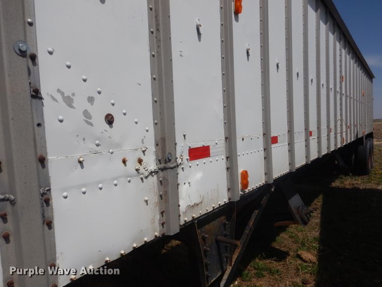 image for item DJ1256 1978 Merritt  grain trailer