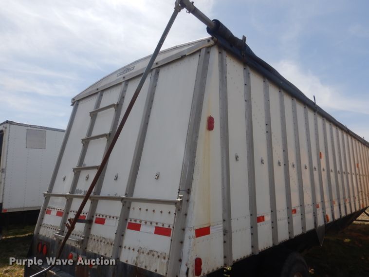 image for item DJ1256 1978 Merritt  grain trailer