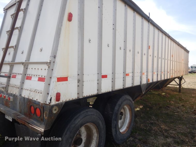 image for item DJ1256 1978 Merritt  grain trailer