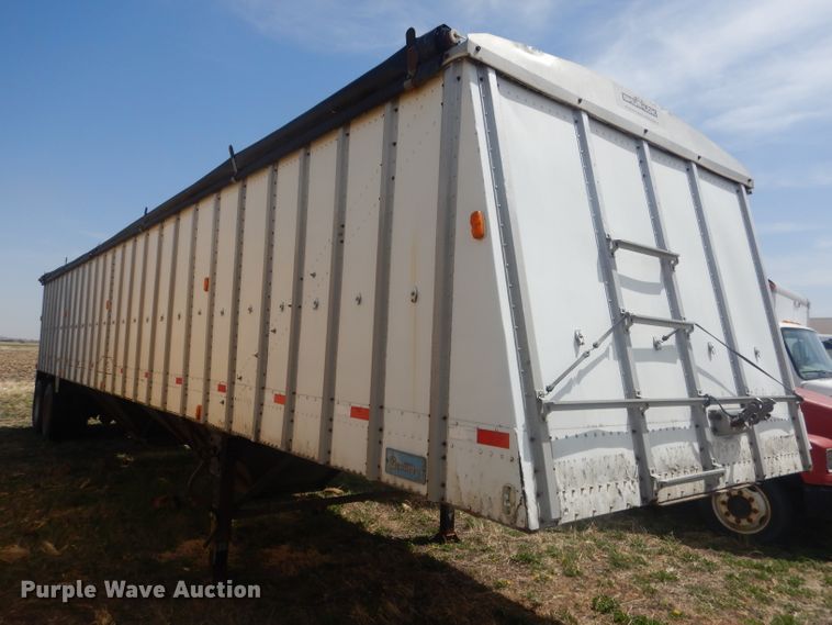 image for item DJ1256 1978 Merritt  grain trailer