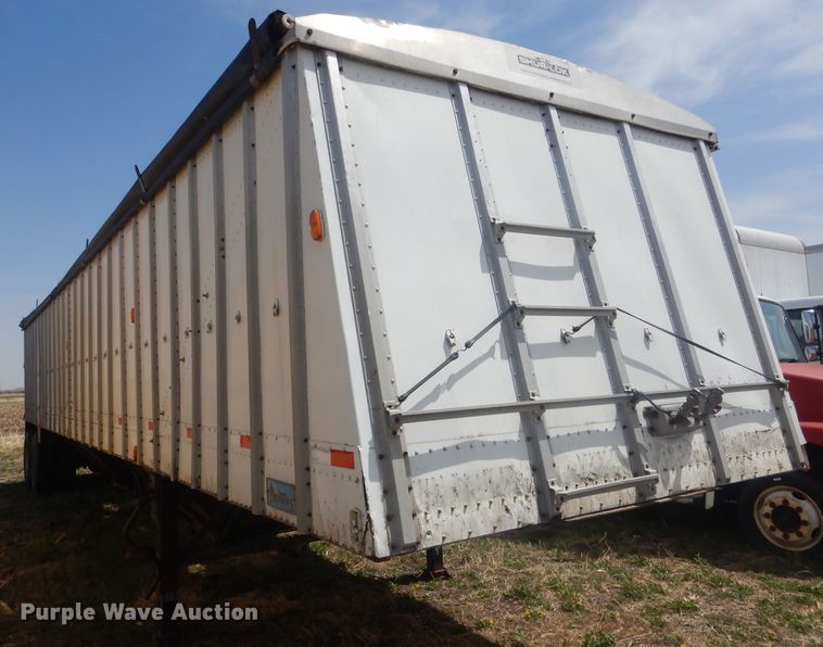 image for item DJ1256 1978 Merritt  grain trailer