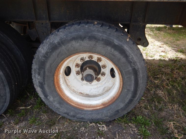 image for item DJ1256 1978 Merritt  grain trailer