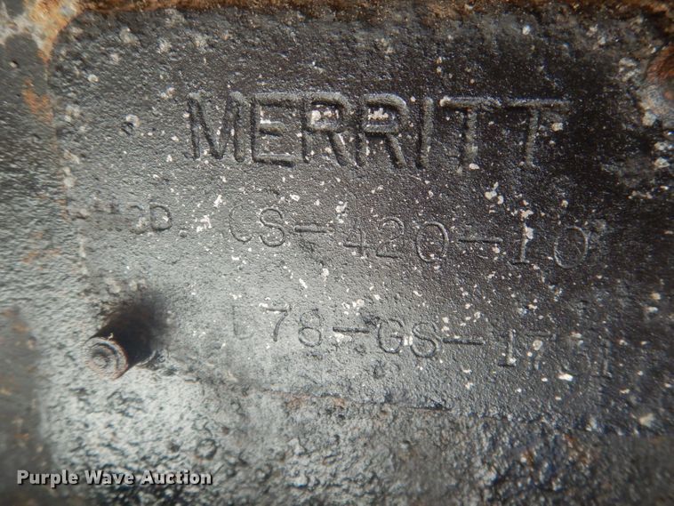 image for item DJ1256 1978 Merritt  grain trailer