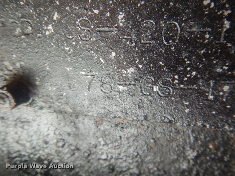 image for item DJ1256 1978 Merritt  grain trailer