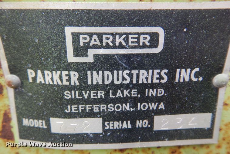 image for item DK0821 Parker 772  header trailer