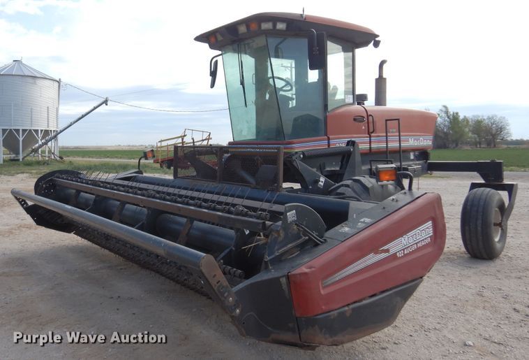 image for item DK0836 2002 MacDon 9352  windrower