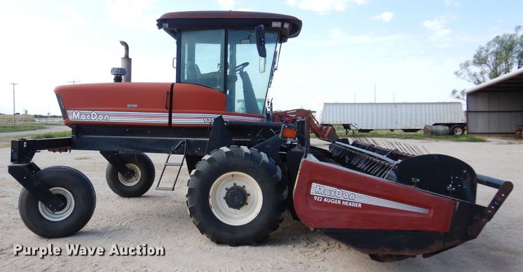 image for item DK0836 2002 MacDon 9352  windrower