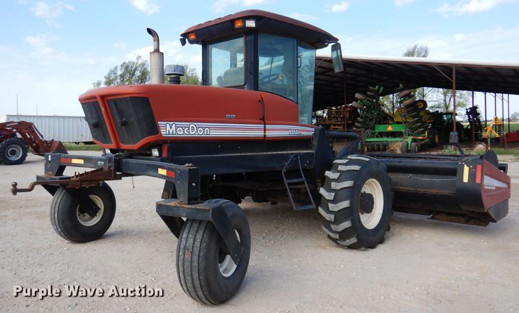 image for item DK0836 2002 MacDon 9352  windrower