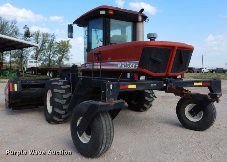 image for item DK0836 2002 MacDon 9352  windrower