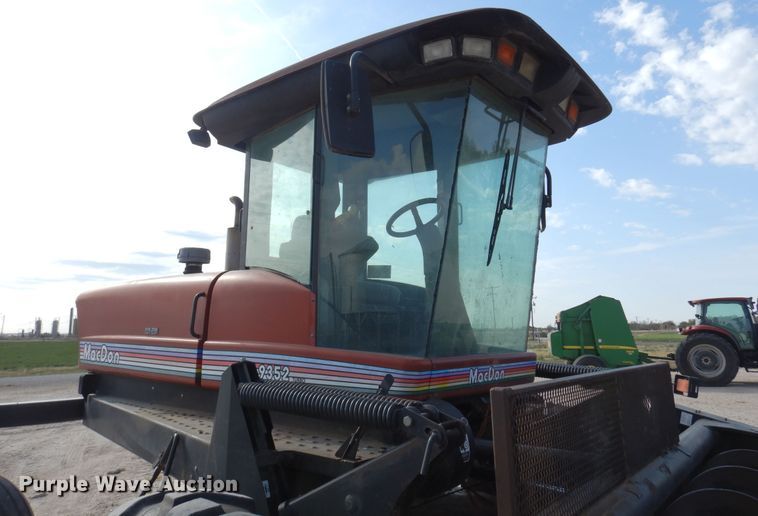 image for item DK0836 2002 MacDon 9352  windrower