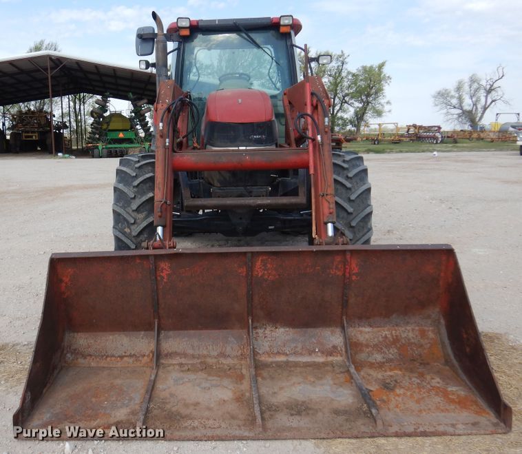 image for item DK0839 2009 Case IH Maxxum 125  MFWD tractor