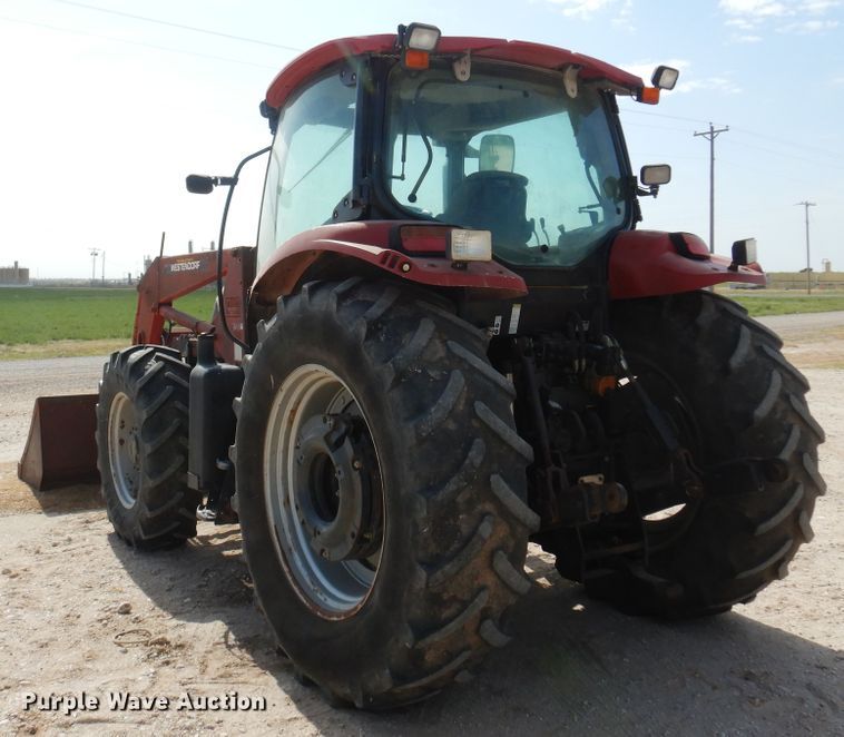 image for item DK0839 2009 Case IH Maxxum 125  MFWD tractor