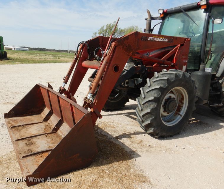 image for item DK0839 2009 Case IH Maxxum 125  MFWD tractor