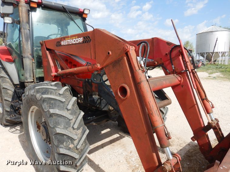 image for item DK0839 2009 Case IH Maxxum 125  MFWD tractor