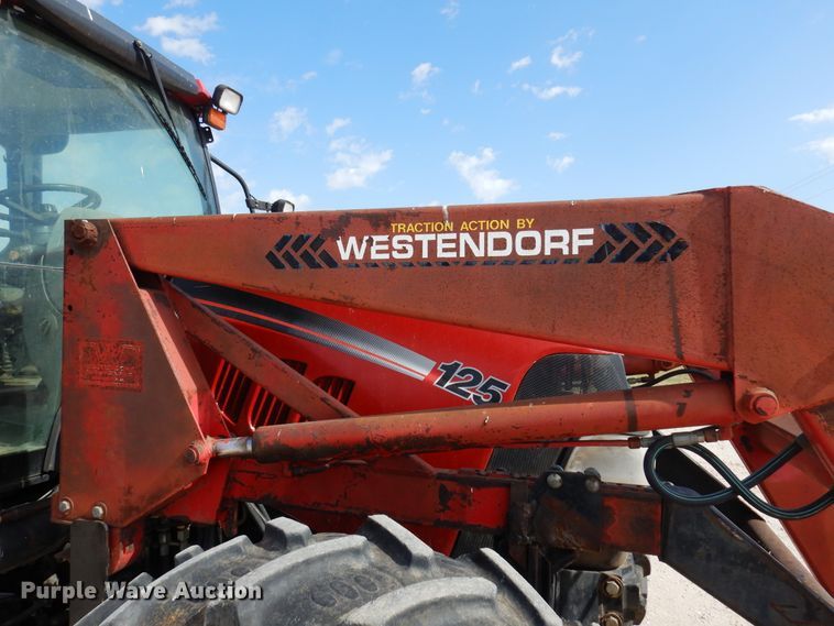 image for item DK0839 2009 Case IH Maxxum 125  MFWD tractor