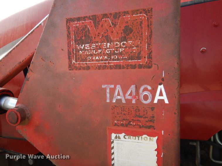 image for item DK0839 2009 Case IH Maxxum 125  MFWD tractor