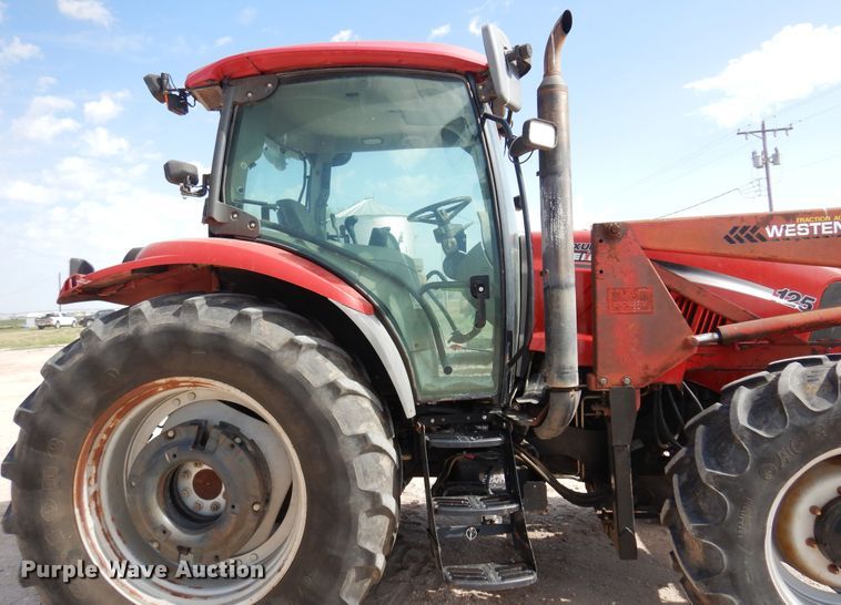 image for item DK0839 2009 Case IH Maxxum 125  MFWD tractor