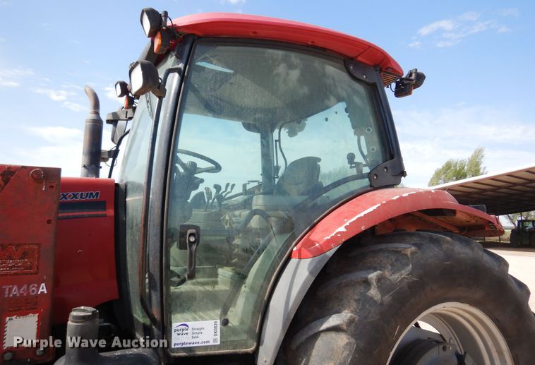 image for item DK0839 2009 Case IH Maxxum 125  MFWD tractor