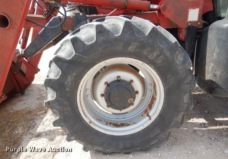 image for item DK0839 2009 Case IH Maxxum 125  MFWD tractor