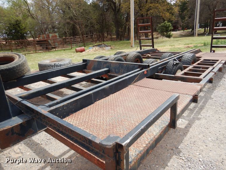 image for item DK0845 Windrower trailer