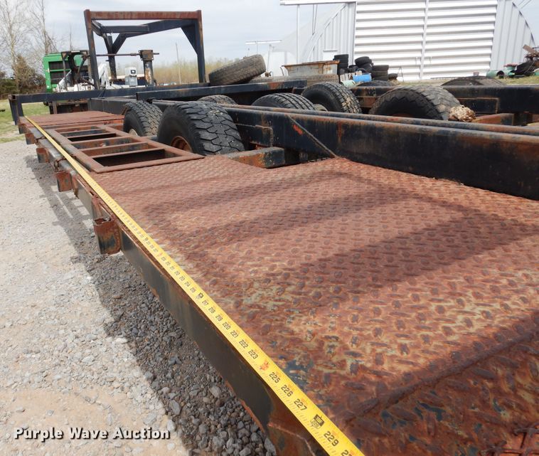 image for item DK0845 Windrower trailer