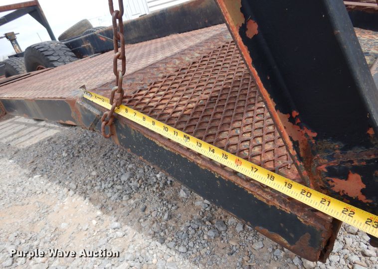 image for item DK0845 Windrower trailer