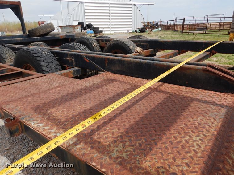 image for item DK0845 Windrower trailer