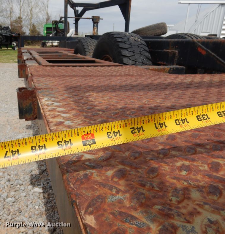 image for item DK0845 Windrower trailer