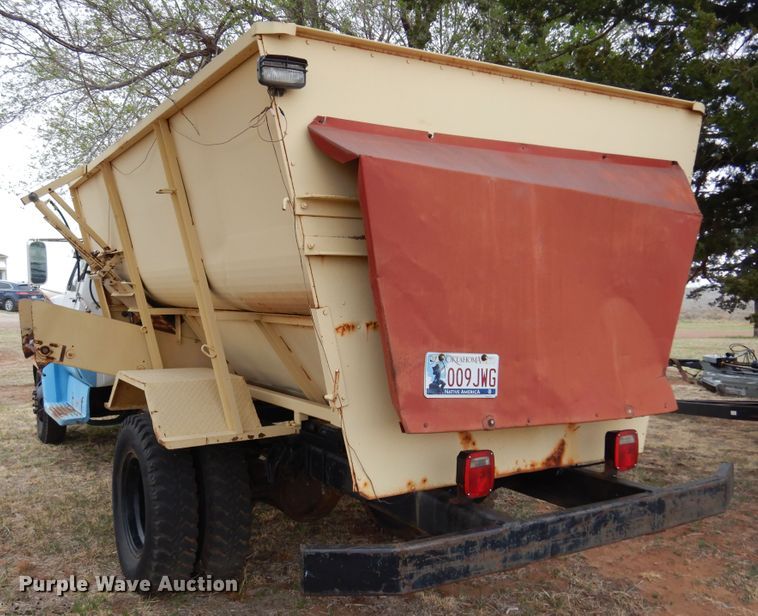 image for item DK0857 1979 GMC 6000  feed mixer truck