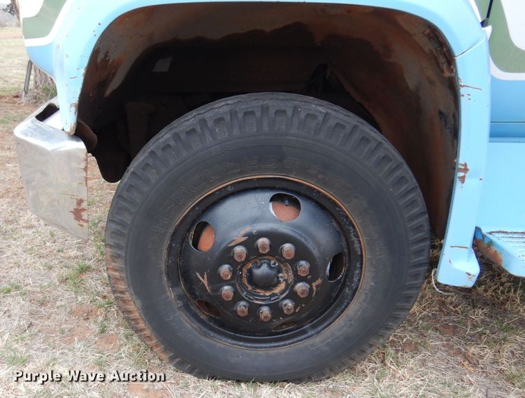 image for item DK0857 1979 GMC 6000  feed mixer truck